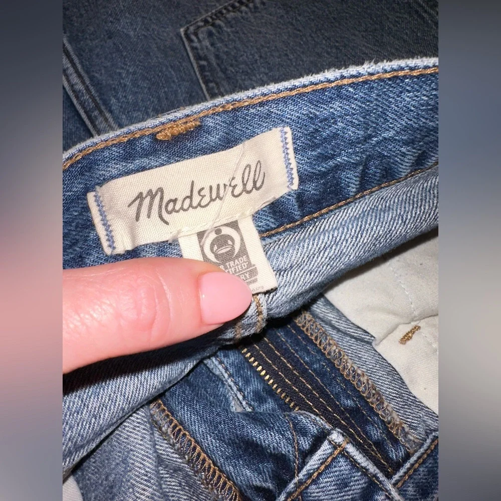 Madewell Blue Denim Jean Shorts